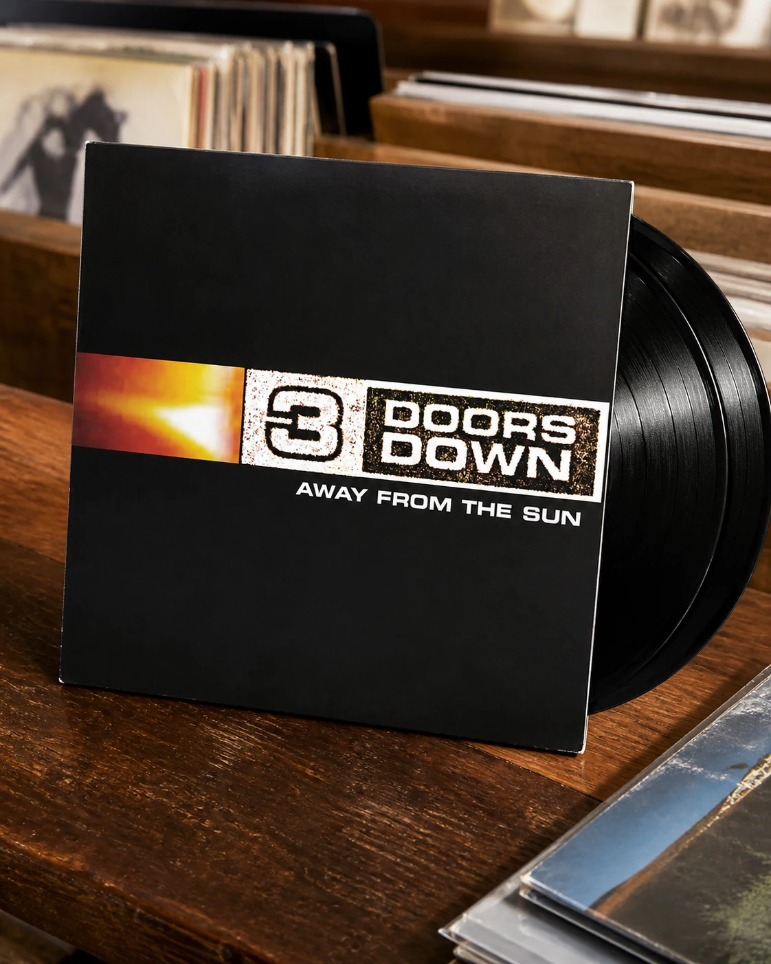 3 Doors Down - Away from the Sun vinyl album cover