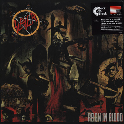 Slayer - Reign In Blood album cover