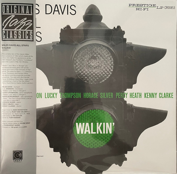 Miles Davis All Stars - Walkin' album cover