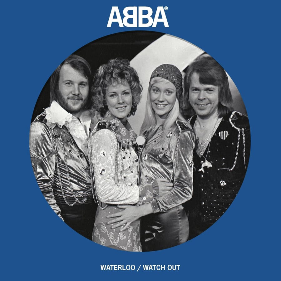ABBA - Waterloo / Watch Out album cover