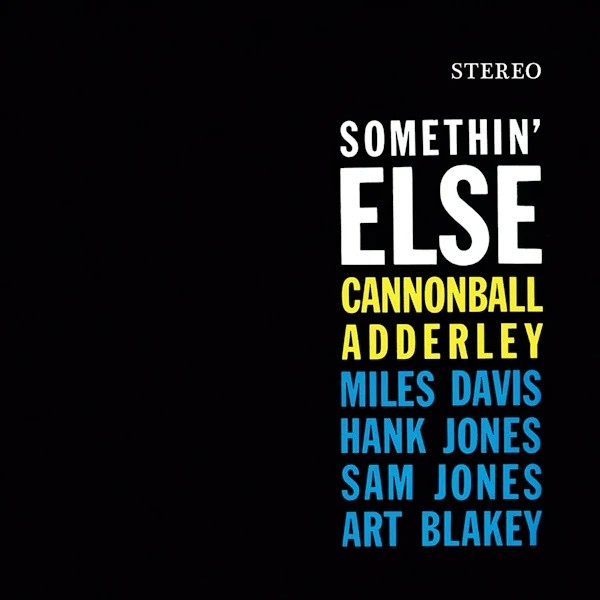 Cannonball Adderley - Somethin' Else album cover