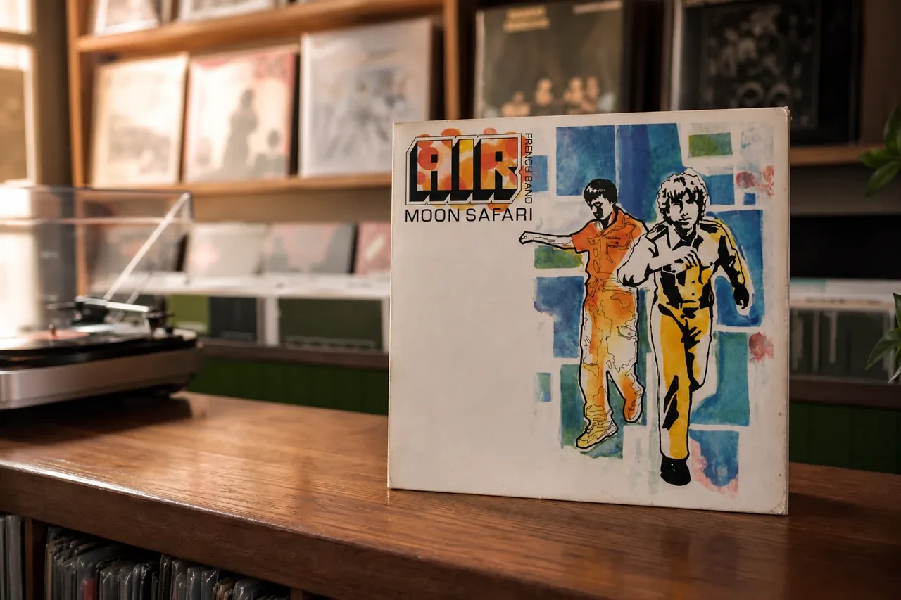 AIR - Moon Safari album cover