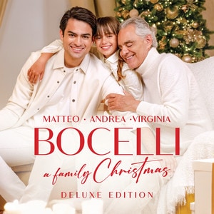 Andrea Bocelli, Matteo Bocelli & Virginia Bocelli - A Family Christmas (Deluxe Edition) album cover