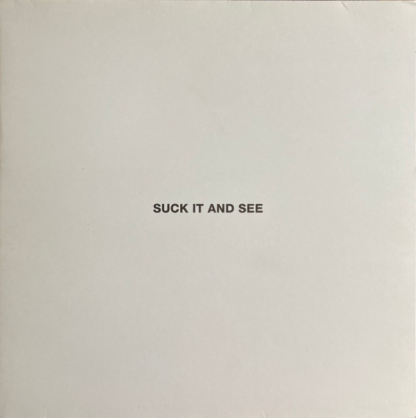 Arctic Monkeys - Suck It and See album cover