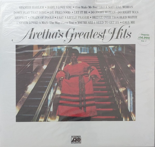 Aretha Franklin - Aretha's Greatest Hits album cover