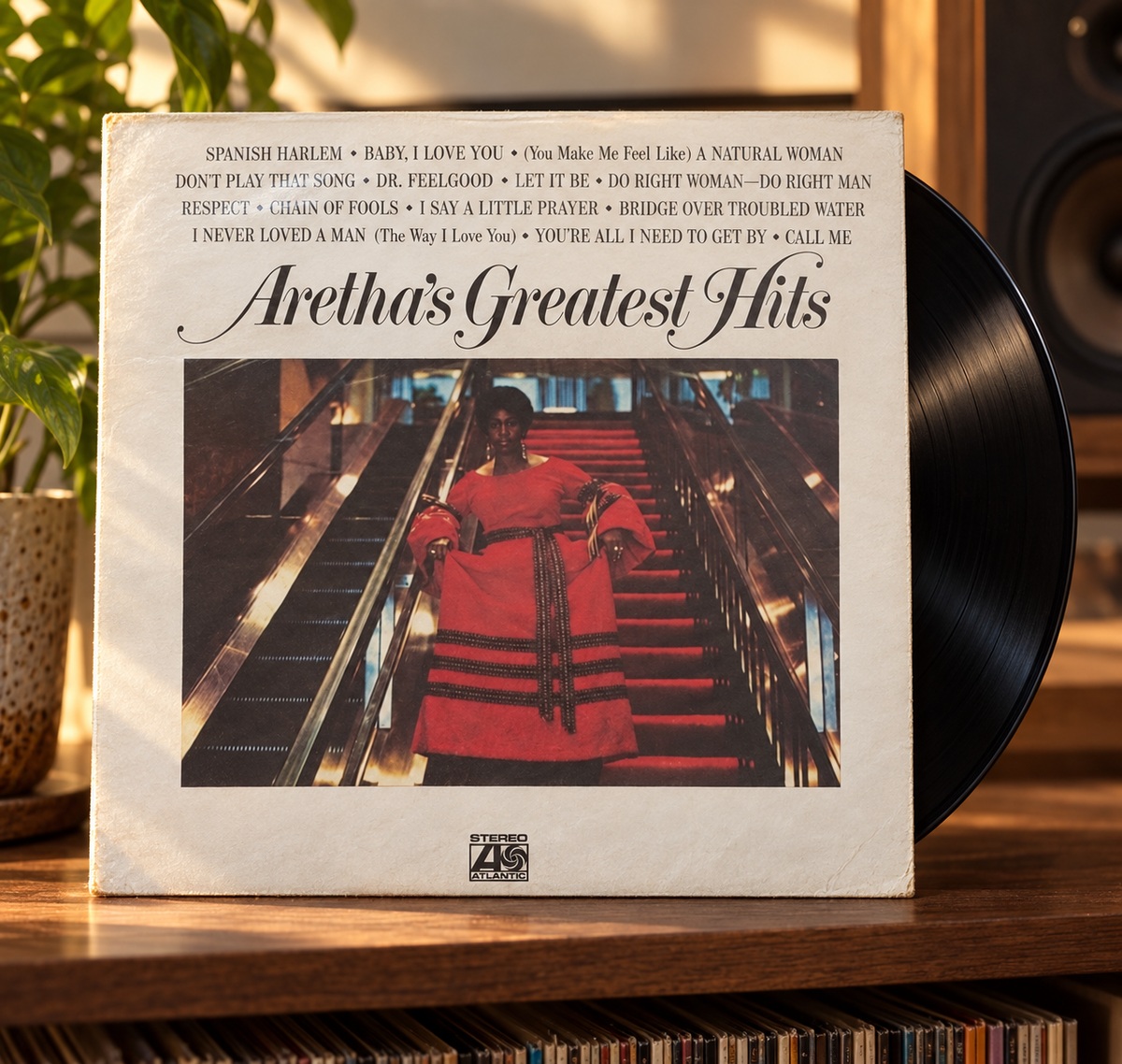 Aretha Franklin - Aretha's Greatest Hits album cover