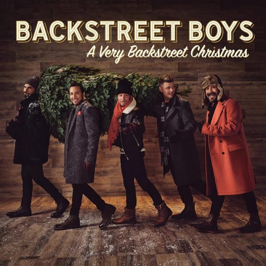 Backstreet Boys - A Very Backstreet Christmas album cover