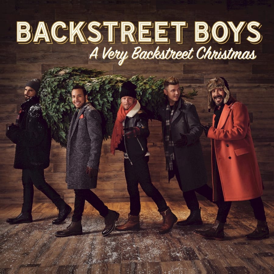 Backstreet Boys - A Very Backstreet Christmas album cover