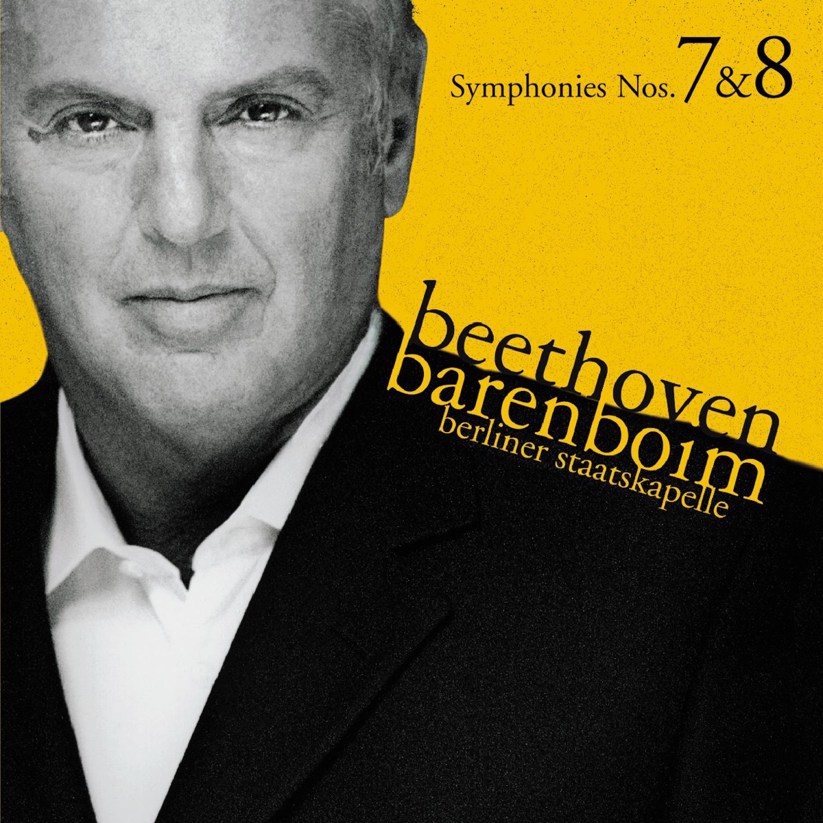 Daniel Barenboim - Beethoven: Symphonies Nos. 7 & 8 album cover