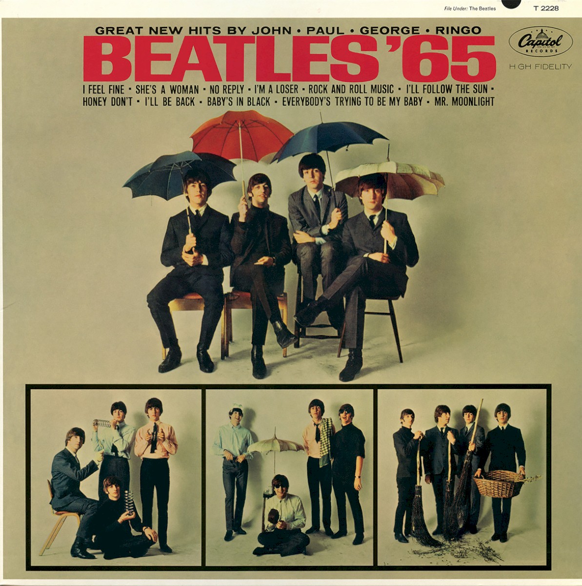 The Beatles - Beatles '65 album cover
