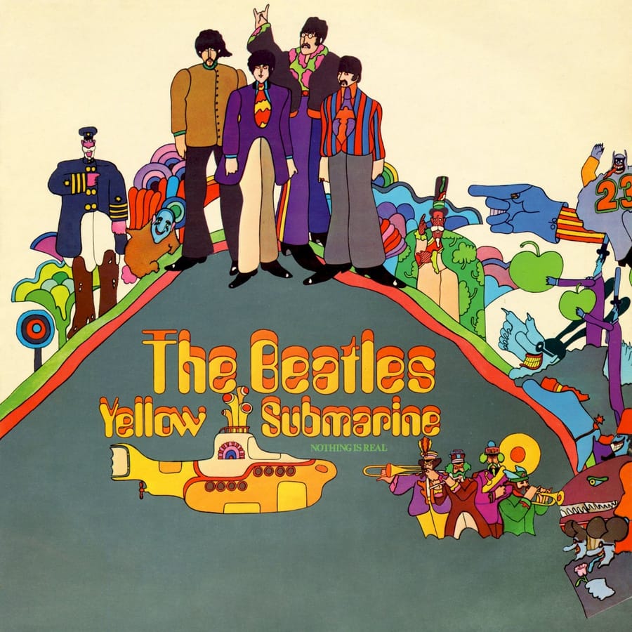 The Beatles - Yellow Submarine album cover