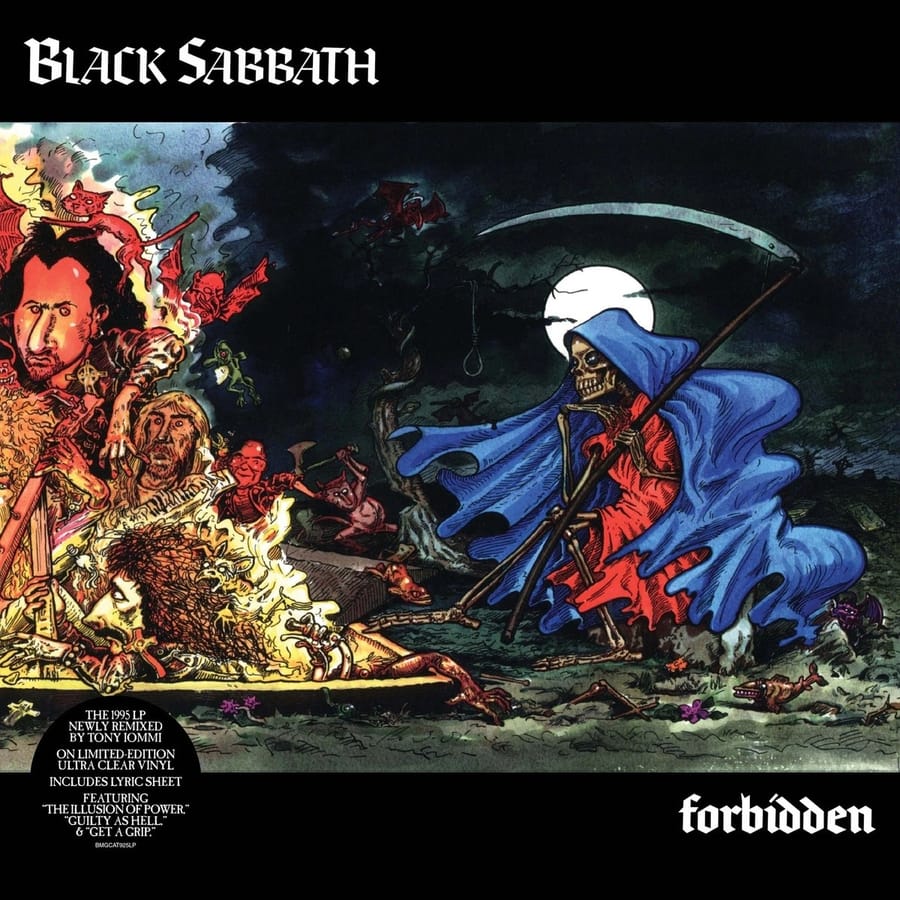 Black Sabbath - Forbidden (2024 Tony Iommi Remix) album cover