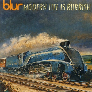 Blur - Modern Life Is Rubbish album cover