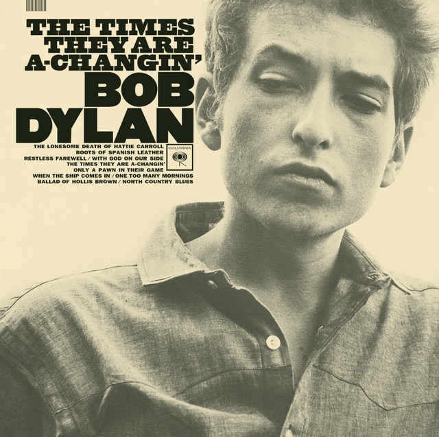 Bob Dylan - The Times They Are a-Changin' vinyl album cover
