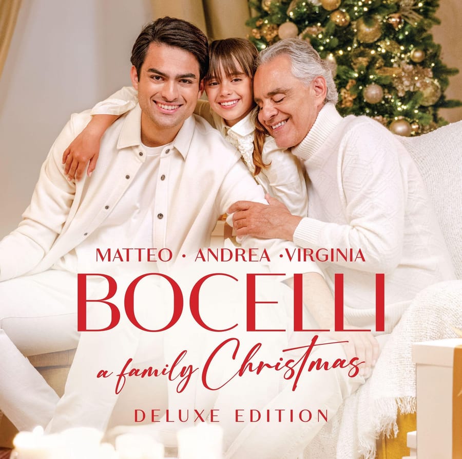 Andrea Bocelli, Matteo Bocelli & Virginia Bocelli - A Family Christmas (Deluxe Edition) album cover