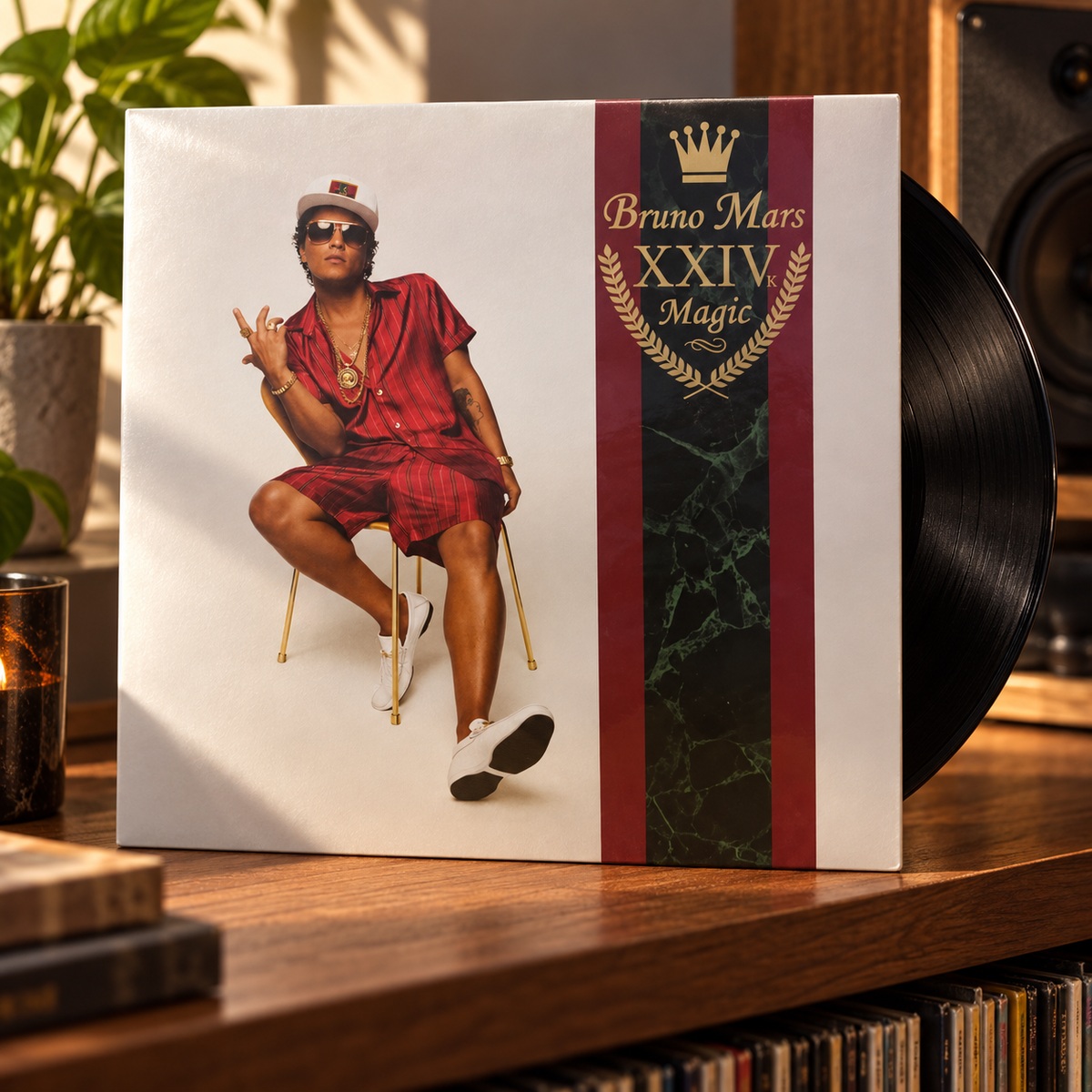 Bruno Mars - 24K Magic album cover