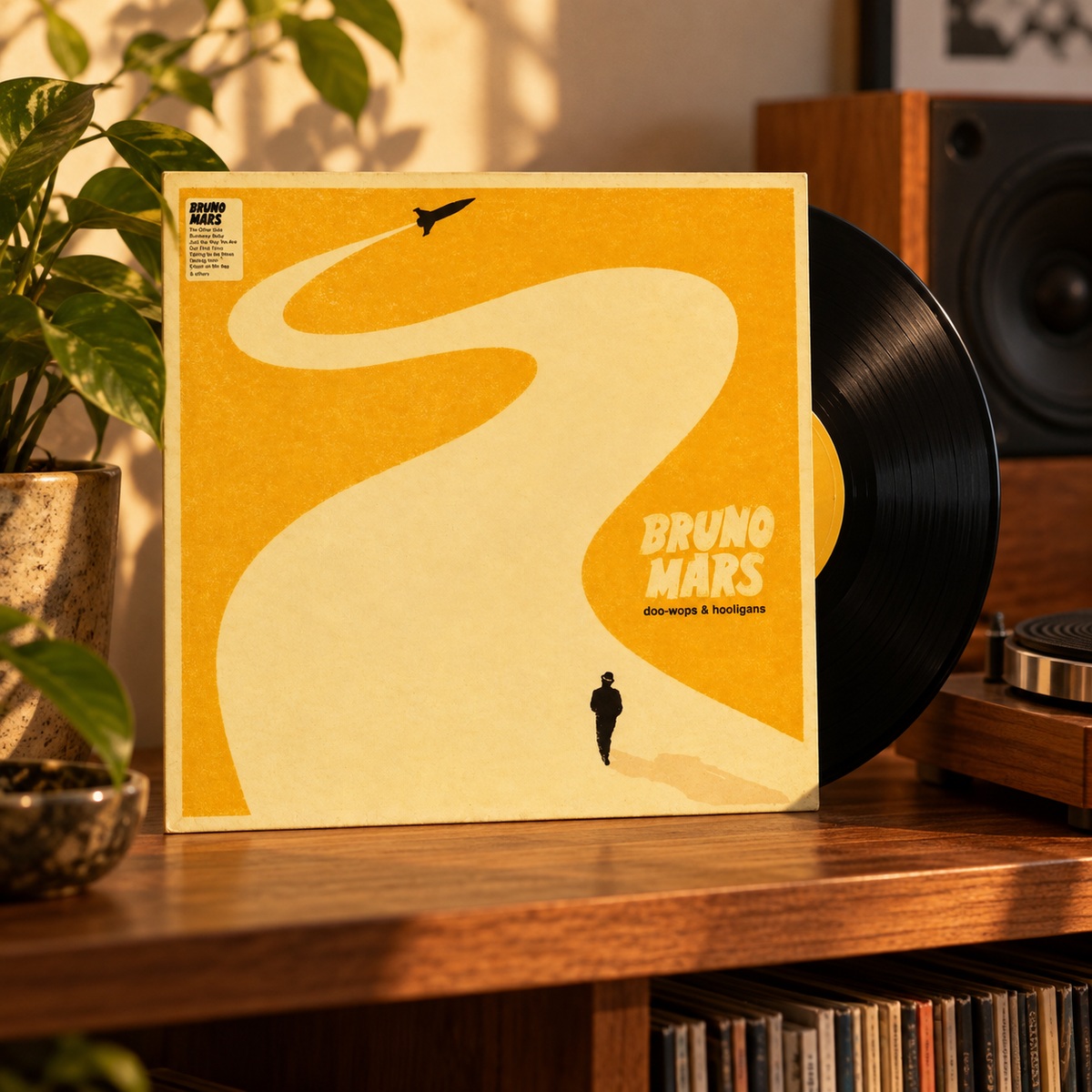 Bruno Mars - Doo-Wops & Hooligans album cover
