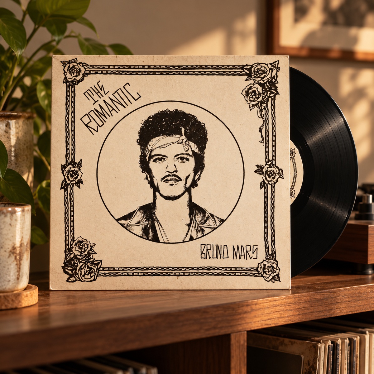 Bruno Mars - The Romantic album cover