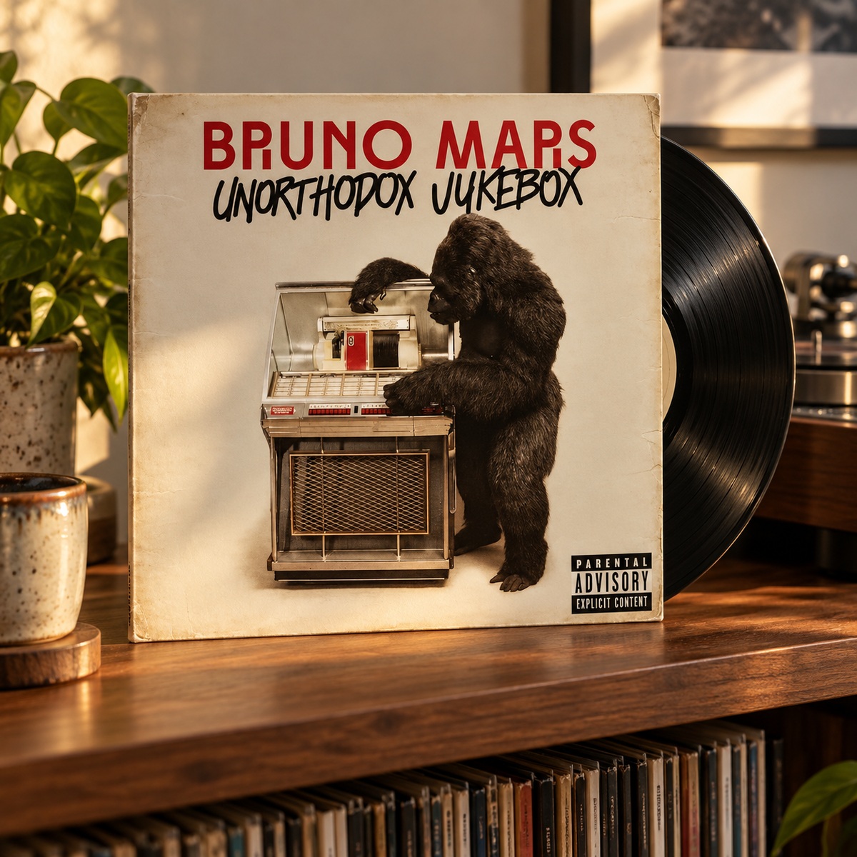 Bruno Mars - Unorthodox Jukebox album cover