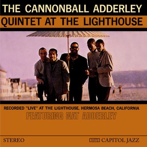 Cannonball Adderley Quintet - At the Lighthouse vinyl album cover