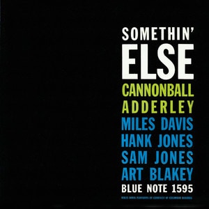 Cannonball Adderley - Somethin' Else album cover