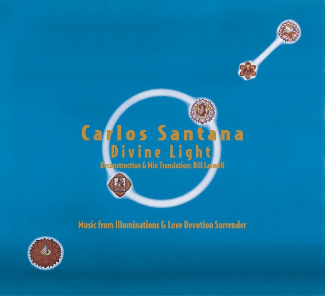 Carlos Santana - Divine Light: Reconstruction & Mix Translation by Bill Laswell vinyl album cover