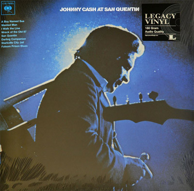 Johnny Cash - At San Quentin album cover