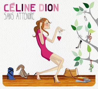 Céline Dion Sans Attendre LP album cover