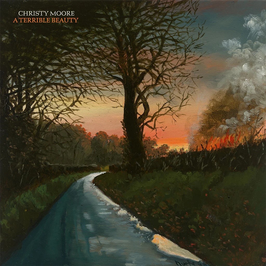 Christy Moore - A Terrible Beauty album cover