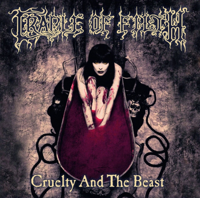 Cradle of Filth - Cruelty and the Beast vinyl album cover