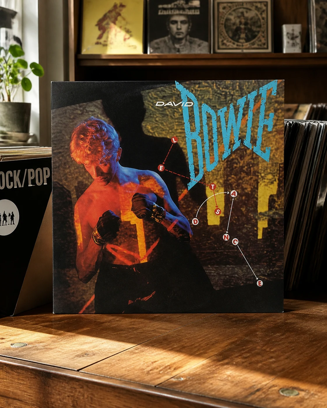 David Bowie - Let's Dance vinyl album cover