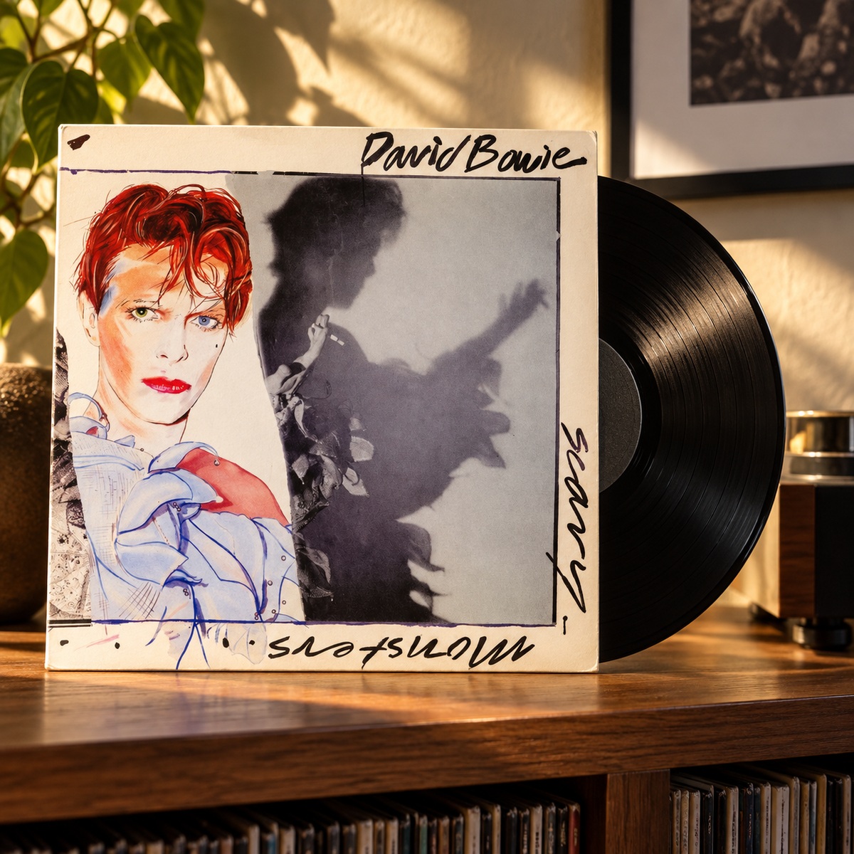 David Bowie - Scary Monsters (And Super Creeps) album cover