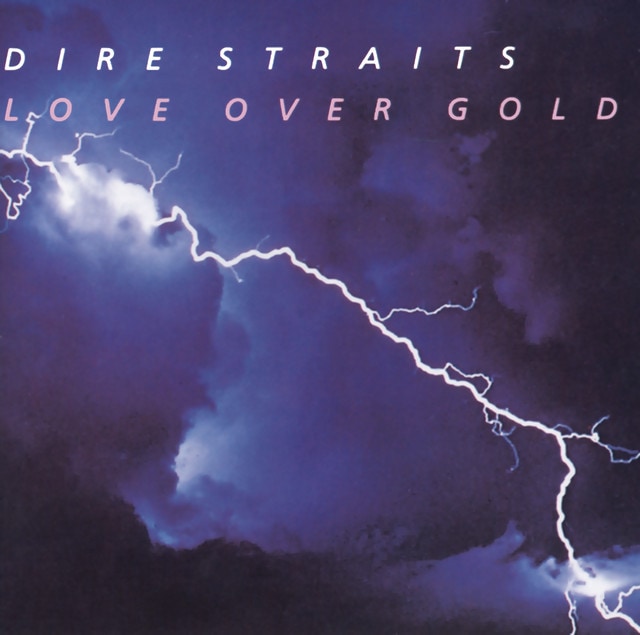 Dire Straits - Love Over Gold vinyl album cover