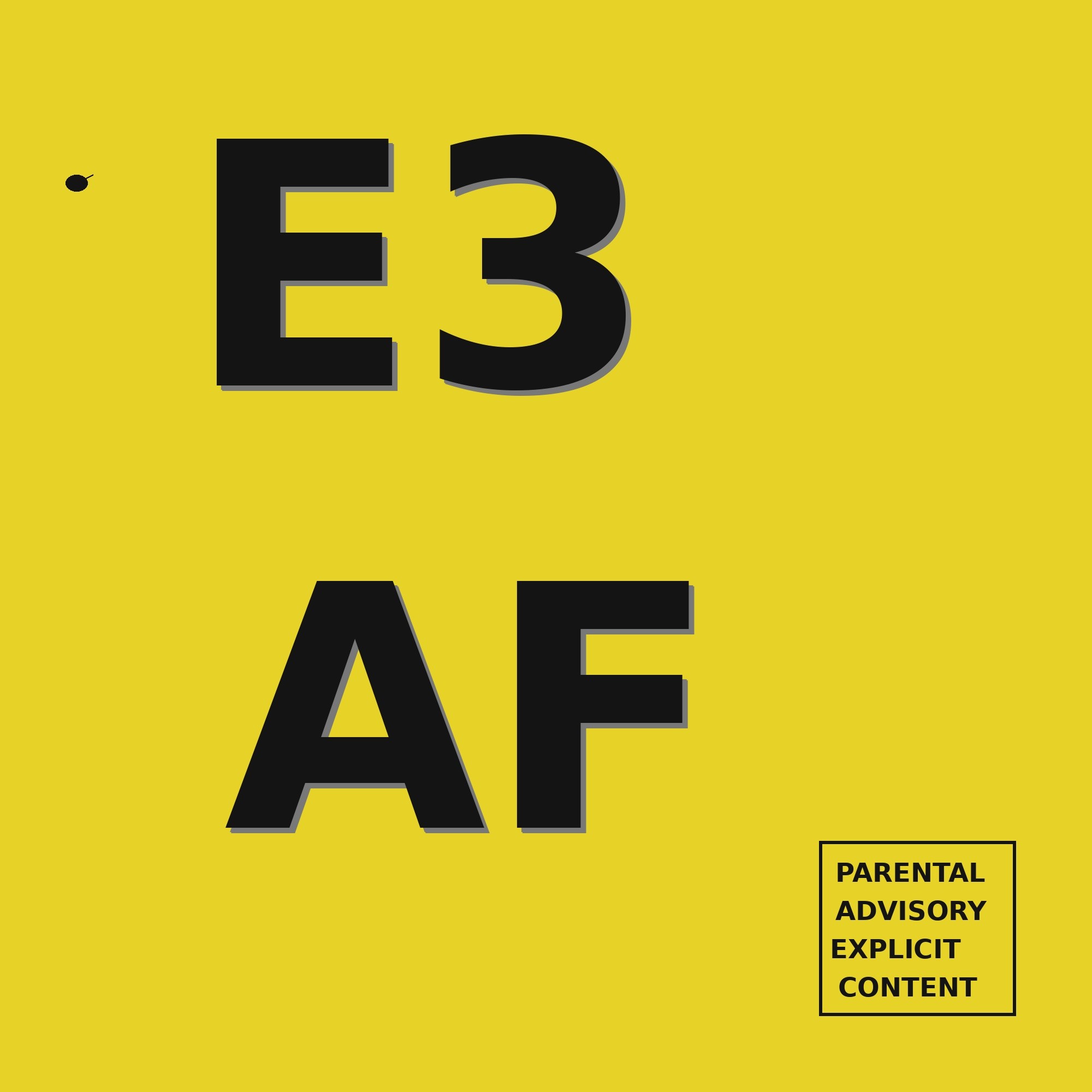 Dizzee Rascal - E3 AF album cover