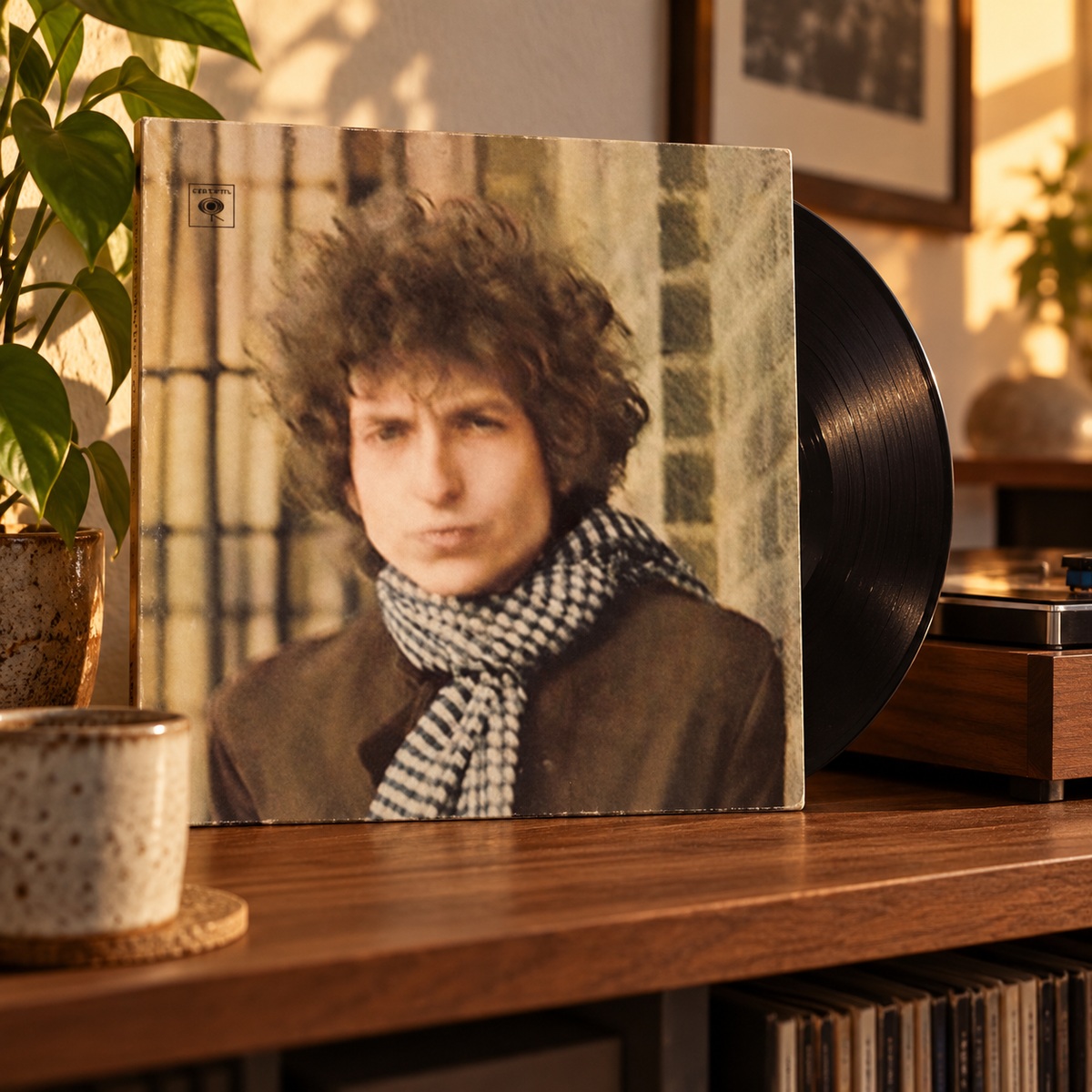 Bob Dylan - Blonde on Blonde album cover