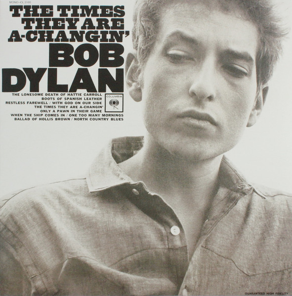 Bob Dylan - The Times They Are a-Changin' album cover