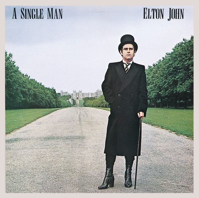 Elton John - A Single Man vinyl album cover