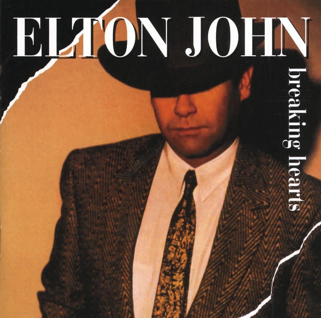 Elton John - Breaking Hearts vinyl album cover