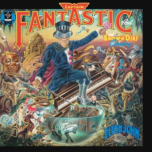 Elton John - Captain Fantastic and the Brown Dirt Cowboy album cover