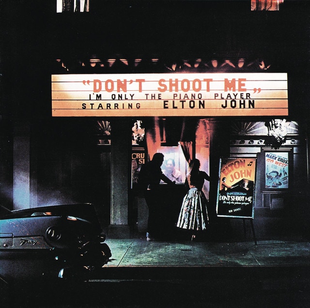 Elton John - Don't Shoot Me I'm Only the Piano Player vinyl album cover