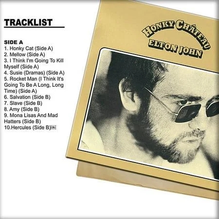 Elton John - Honky Chateau album cover