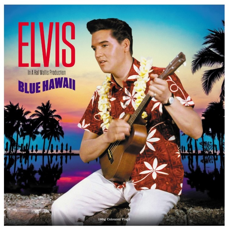 Elvis Presley - Blue Hawaii - Not Now Electric Blue album cover