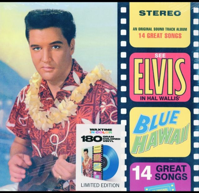 Elvis Presley - Blue Hawaii - Waxtime In Color Transparent Blue album cover