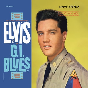 Elvis Presley - G.I. Blues album cover