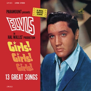 Elvis Presley - Girls! Girls! Girls! album cover