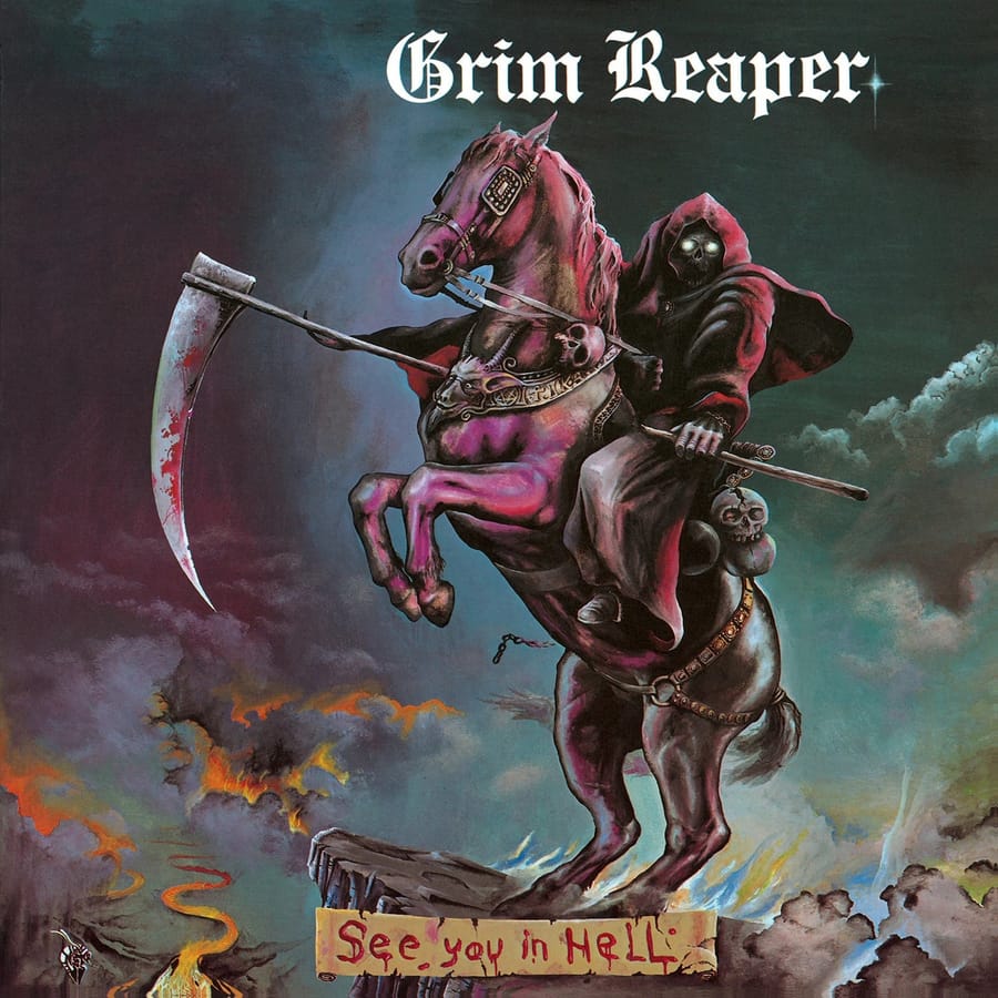 Grim Reaper - See You in Hell album cover