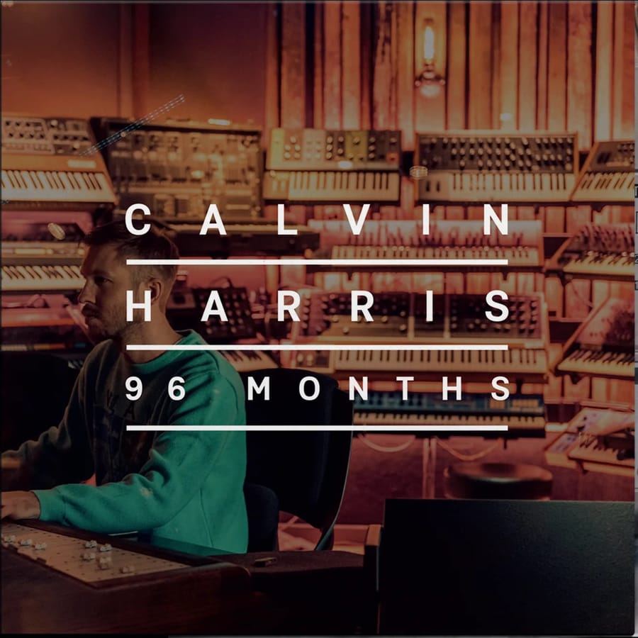 Calvin Harris - 96 Months album cover