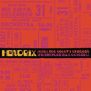 Hendrix - Songs For Groovy Children (The Fillmore East Concerts Highlights) album cover