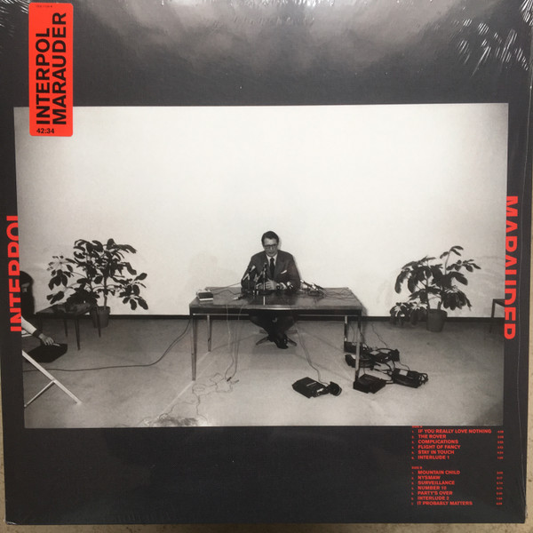 Interpol - Marauder album cover