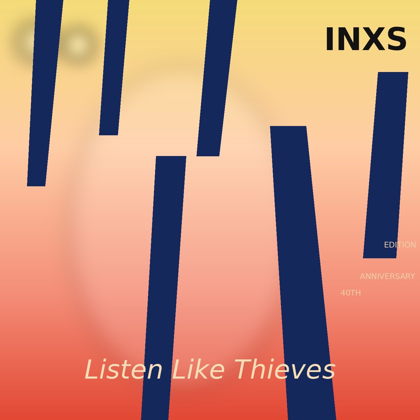 INXS - Listen Like Thieves album cover